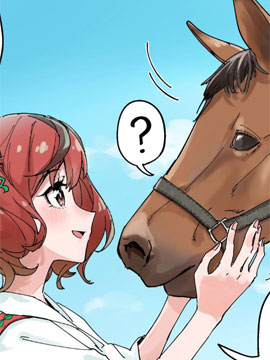 梦中出现陌生景色的少女