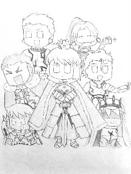 fate other heroes四格小剧场